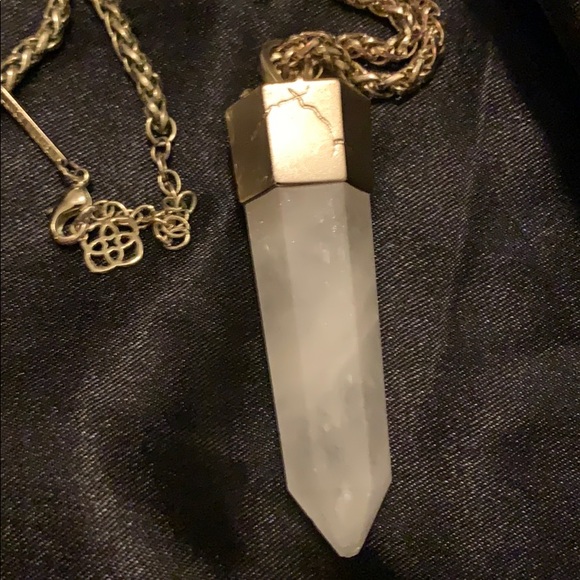Kendra Scott Quartz Crystal Necklace - Picture 2 of 4